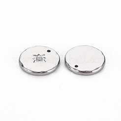 Breloques en acier inoxydable 304&nbsp;STAS-N097-091P-NR