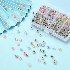 480pcs 8 leuchtende Acrylperlen im Stil&nbsp;MACR-YW0002-11