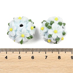 Abalorios de arcilla polimérica hechos a mano&nbsp;CLAY-H009-02F