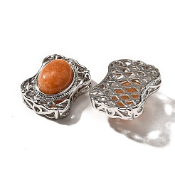Maillons multibrins en aventurine rouge naturelle&nbsp;KK-M304-05P-10