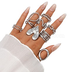 Set mit offenen Manschettenringen aus einer Legierung&nbsp;WG45D5A-01