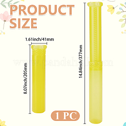 Portapenne retrattile portatile in PP trasparente&nbsp;AJEW-WH20020-655