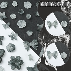 60g transparente Acrylperlen&nbsp;OACR-FS0001-90D