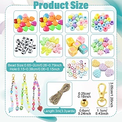 Kit per portachiavi fai da te&nbsp;DIY-YW0018-12