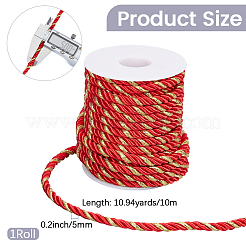 Cordon torsadé en polycoton de 10 m&nbsp;OCOR-CY0004-47A