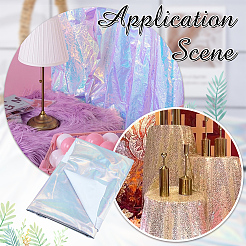 Polyester-Spandex-Stoff für Heimwerkerarbeiten&nbsp;DIY-WH0671-074A