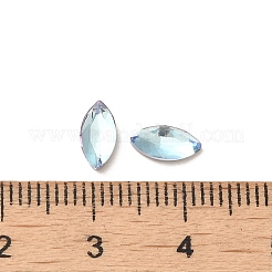 Cabochons de strass en verre&nbsp;RGLA-P037-09A-D202