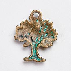 Pendentifs en alliage de style tibétain&nbsp;PALLOY-F187-16ABG