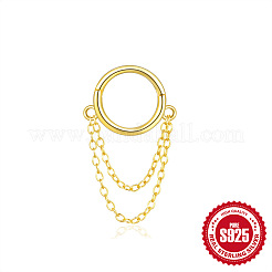 925 orecchini a cerchio in argento sterling per cartilagine&nbsp;FS-WG5B1DD-01
