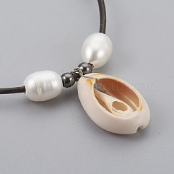 Bracciali cordone in pelle vacchetta regolabile&nbsp;BJEW-JB04077