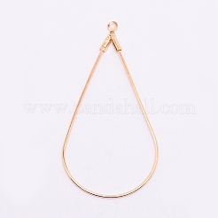 Pendente in ottone&nbsp;KK-WH0038-05G