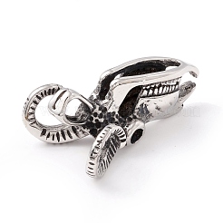 Pendenti in acciaio inossidabile 304 in stile tibetano&nbsp;STAS-P305-36AS