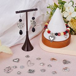 90pcs 15 colgantes de aleación de estilo tibetano de estilo&nbsp;TIBEP-SC0002-61