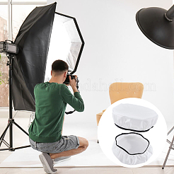 Runde Lampenabdeckung aus Stoff für Fotografie&nbsp;DIY-CN0003-74A