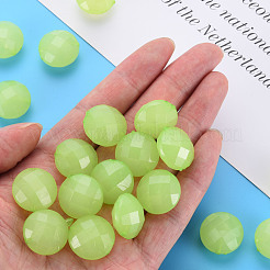 Perles en acrylique de gelée d'imitation&nbsp;MACR-S373-94-E06