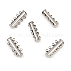 Anlaufgeschützte 4-Stränge Schiebeverschlüsse aus Edelstahl 304&nbsp;LS-STAS-H402-35P-01