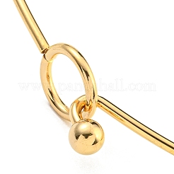 304 Edelstahl weiße Emaille kleine Gänseblümchen Blume Choker Halsketten für Frauen&nbsp;NJEW-Z040-01G-01