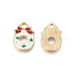 Crémaillère placage pendentifs en émail d'alliage&nbsp;ENAM-N055-139