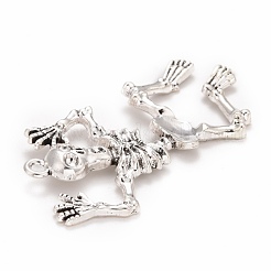 Halloween tibetischen Stil Legierung Anhänger&nbsp;FIND-B007-01AS