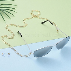 Chaînes de câble de fer / chaînes de trombones chaînes de lunettes&nbsp;X-AJEW-EH00019