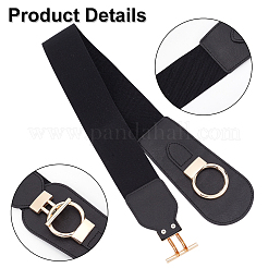 Verstellbare Gepäckgurte aus Nylon und Kunstleder&nbsp;FIND-WH0126-261