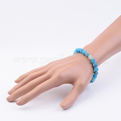 Natürliche verwitterte Achat Stretch Perlen Armbänder&nbsp;X-BJEW-JB02513-04