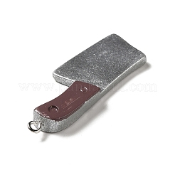Undurchsichtige Harzanhänger&nbsp;RESI-A019-02E