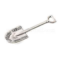 Tibetischer stil Aluminium Anhänger & Charms&nbsp;AL-CBA991B-06AS