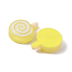Cabochons en résine&nbsp;RESI-WH0035-07H