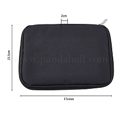 Aufbewahrungstasche für Uhrenarmbänder aus Nylon&nbsp;ABAG-WH0038-20B