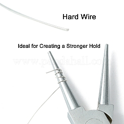 Fil d'argent sterling mi-dur 925&nbsp;STER-NH004-B