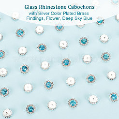 Cabochon in vetro strass&nbsp;FIND-OC0002-33A