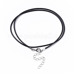 Algodón encerado el collar del cordón&nbsp;MAK-S032-1.5mm-B01