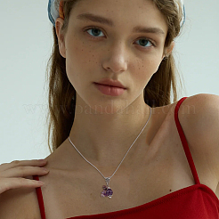 16 Stück 8 Stile natürliche und synthetische gemischte Edelsteine europäische Anhänger&nbsp;PALLOY-FH00069