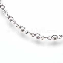 Anlaufgeschützte Gliederarmbänder aus Edelstahl 304&nbsp;BJEW-G596-05P
