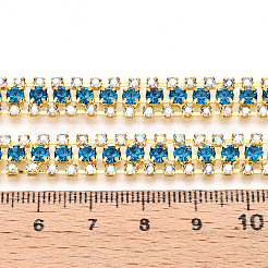 Catene della tazza del rhinestone di ferro&nbsp;CH-T006-04G-08