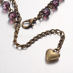 Moda perle di vetro cavigliere&nbsp;AJEW-AN00099