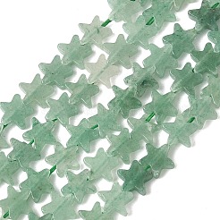 Natürlichen grünen Aventurin Perlen Stränge&nbsp;G-F817-A13-01