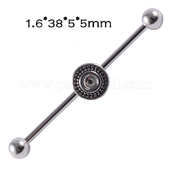 Orecchini lunghi a barretta per cartilagine in acciaio inossidabile 304&nbsp;FS-WGA4435-16