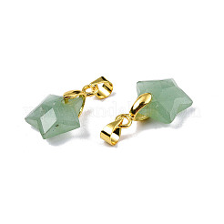 Natürliche grüne aventurine charms&nbsp;X-G-N326-142-07