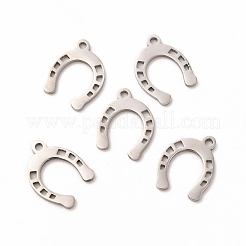 Anlaufgeschützte Charms aus Edelstahl 201&nbsp;STAS-E188-05P
