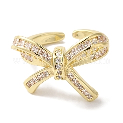 Bagues de manchette ouvertes en laiton pour femmes&nbsp;RJEW-C098-26G