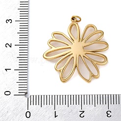 Ciondoli in strass in acciaio inossidabile 316&nbsp;STAS-K258-39A-G