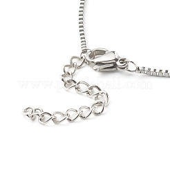 Anlaufgeschützte chirurgische Edelstahlketten 316 zum Herstellen von Armbändern&nbsp;AJEW-JB01065