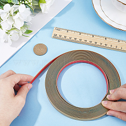 Bordatura in plastica pvc&nbsp;DIY-WH0349-140B