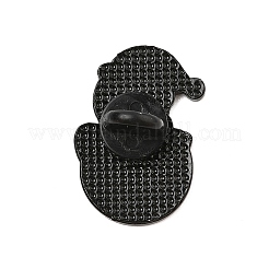 Spilla in lega di zinco smaltata a tema natalizio per vestiti da zaino&nbsp;JEWE-R003-01EB-07