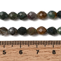 Natur Indien Achat Perlen Stränge&nbsp;G-K376-F18-01