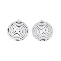 Pendentifs en acier inoxydable 201 anti-ternissement&nbsp;STAS-T063-185P