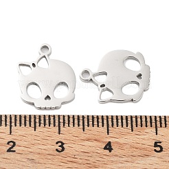 Anlaufgeschützte Charms aus chirurgischem Edelstahl 316&nbsp;X-STAS-Q314-16P