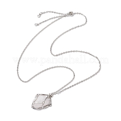 304 Edelstahl Kabelkette Makramee Beutel Schieber Halskette Herstellung&nbsp;NJEW-JN05063-01